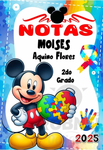 Mickey Mouse Mundo Autista Caratula